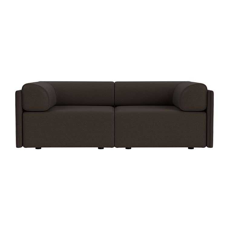 Palo Block 2-seater Sofa Low Back with Armrests, Amdal 280 (UK), Art. no. 94760 (image 2)