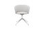 Kendo Swivel Chair 4-star Return, Porcelain / Polished (UK), Art. no. 20510 (image 2)