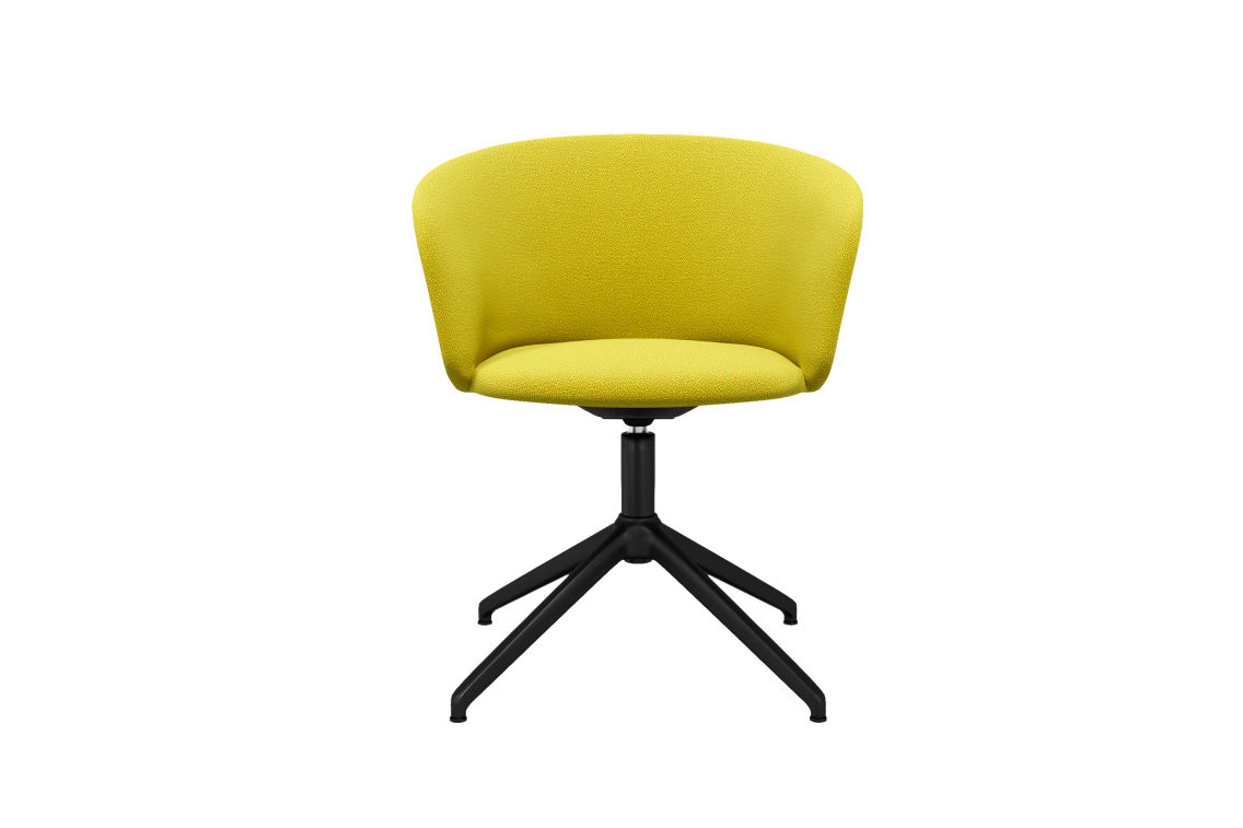 Kendo Swivel Chair 4-star Return, Tivoli / Black, Art. no. 20200 (image 2)