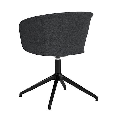 Kendo Swivel Chair 4-star Return, Graphite / Black (UK)