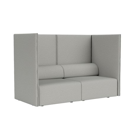 Palo Block 2-seater Sofa High Back, Amdal 130 (UK)