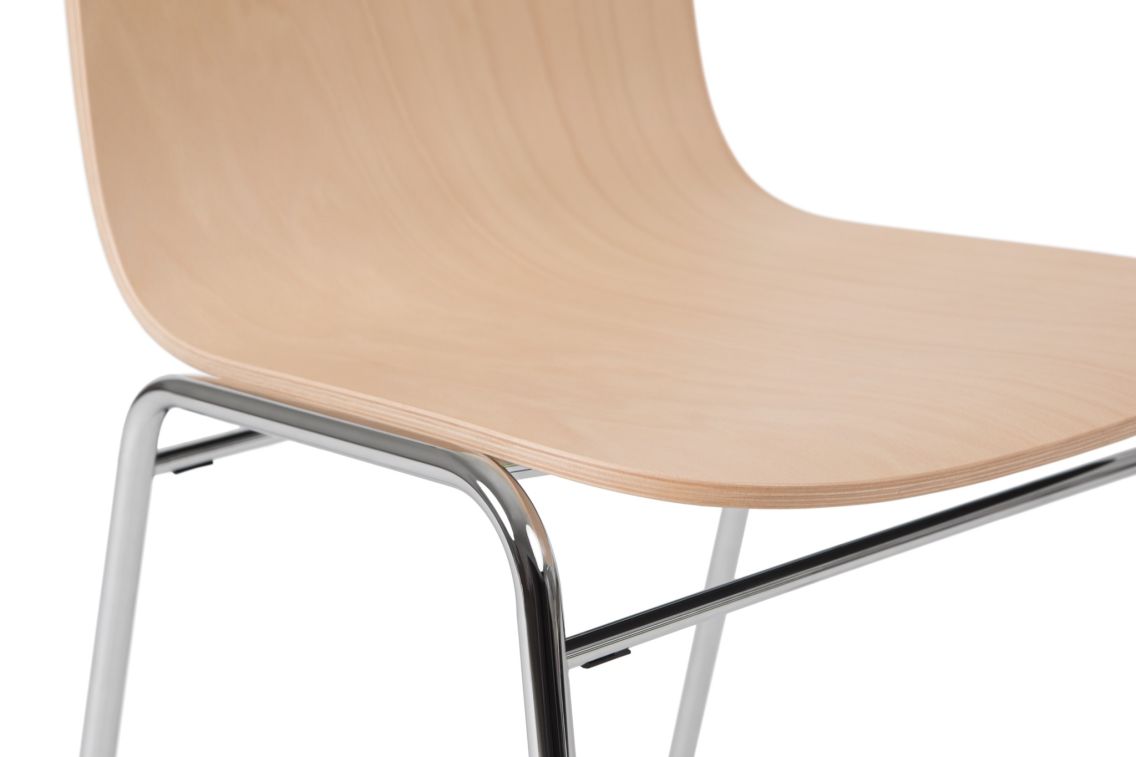 Touchwood Chair, Beech / Chrome, Art. no. 20128 (image 5)