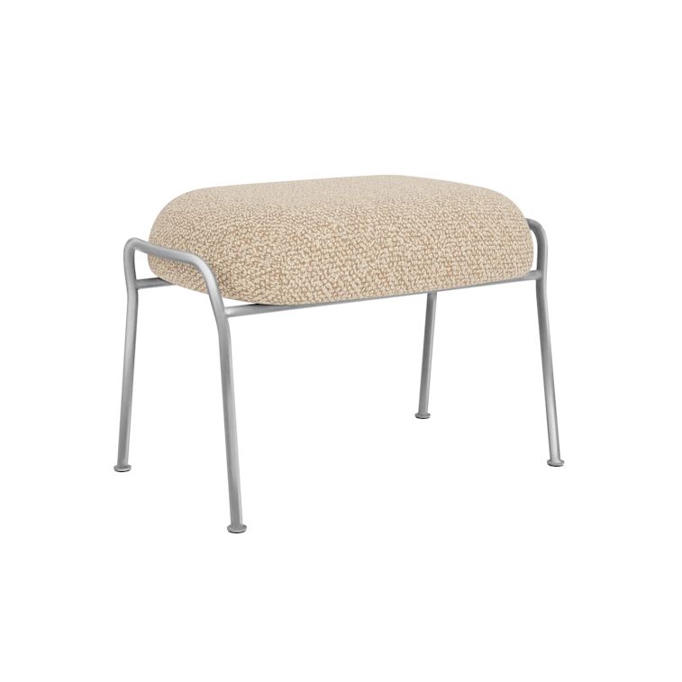 Hai Ottoman, Storr 1501/Brushed Stainless, Art. no. 31759 (image 1)