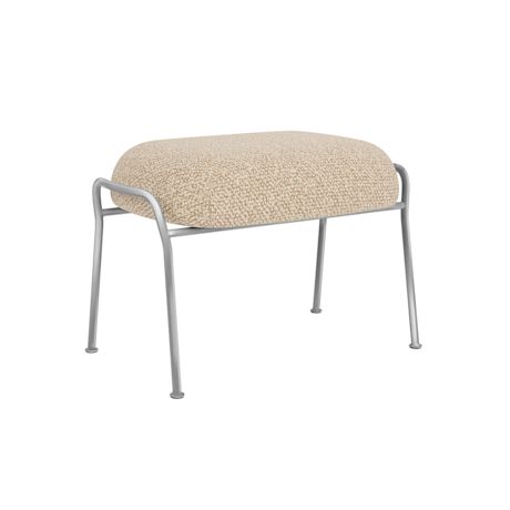 Hai Ottoman, Storr 1501/Brushed Stainless