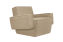 Hunk Lounge Chair With Armrests, Beige, Art. no. 30982 (image 1)