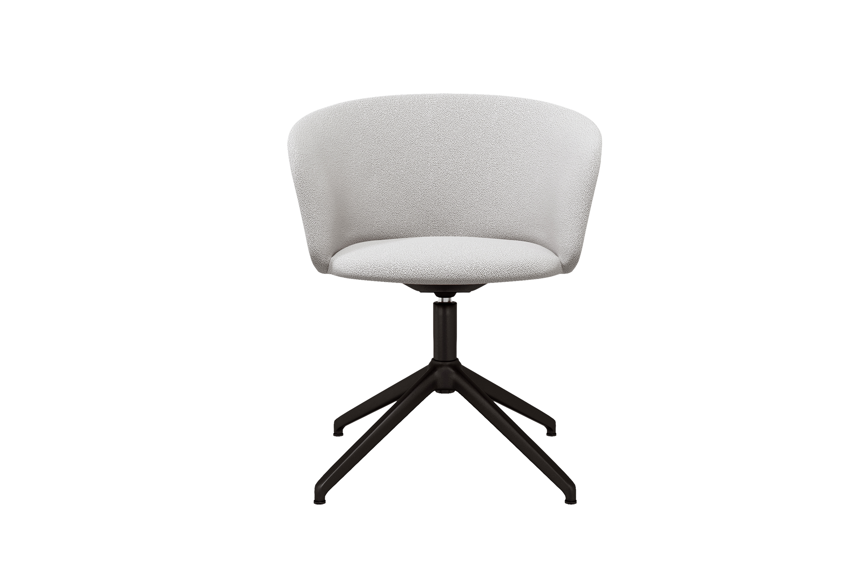 Kendo Swivel Chair 4-star Return, Porcelain / Black, Art. no. 20202 (image 2)