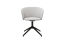 Kendo Swivel Chair 4-star Return, Porcelain / Black (UK), Art. no. 20506 (image 2)