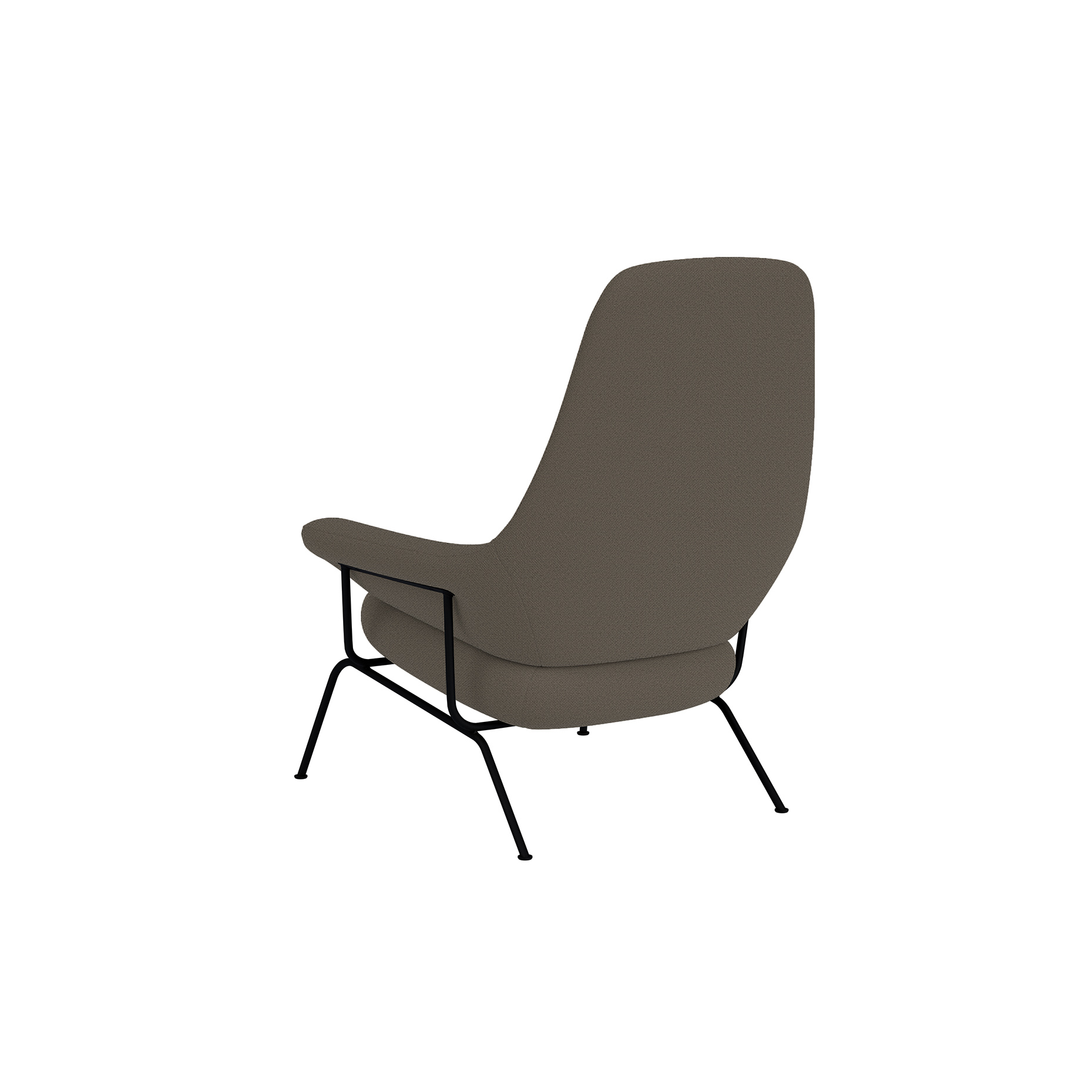 Hai Lounge Chair, Cura 61169/Black, Art. no. 31954 (image 4)