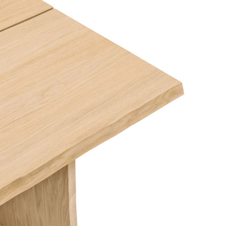 Bookmatch Table 220 cm / 86.6 in, Oak