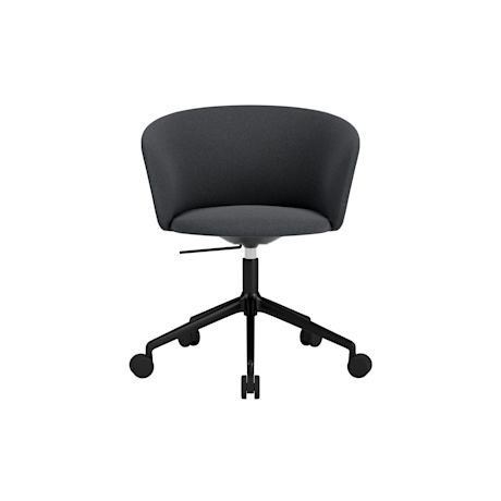 Kendo Swivel Chair 5-star Castors, Cura 60019/Black (UK)