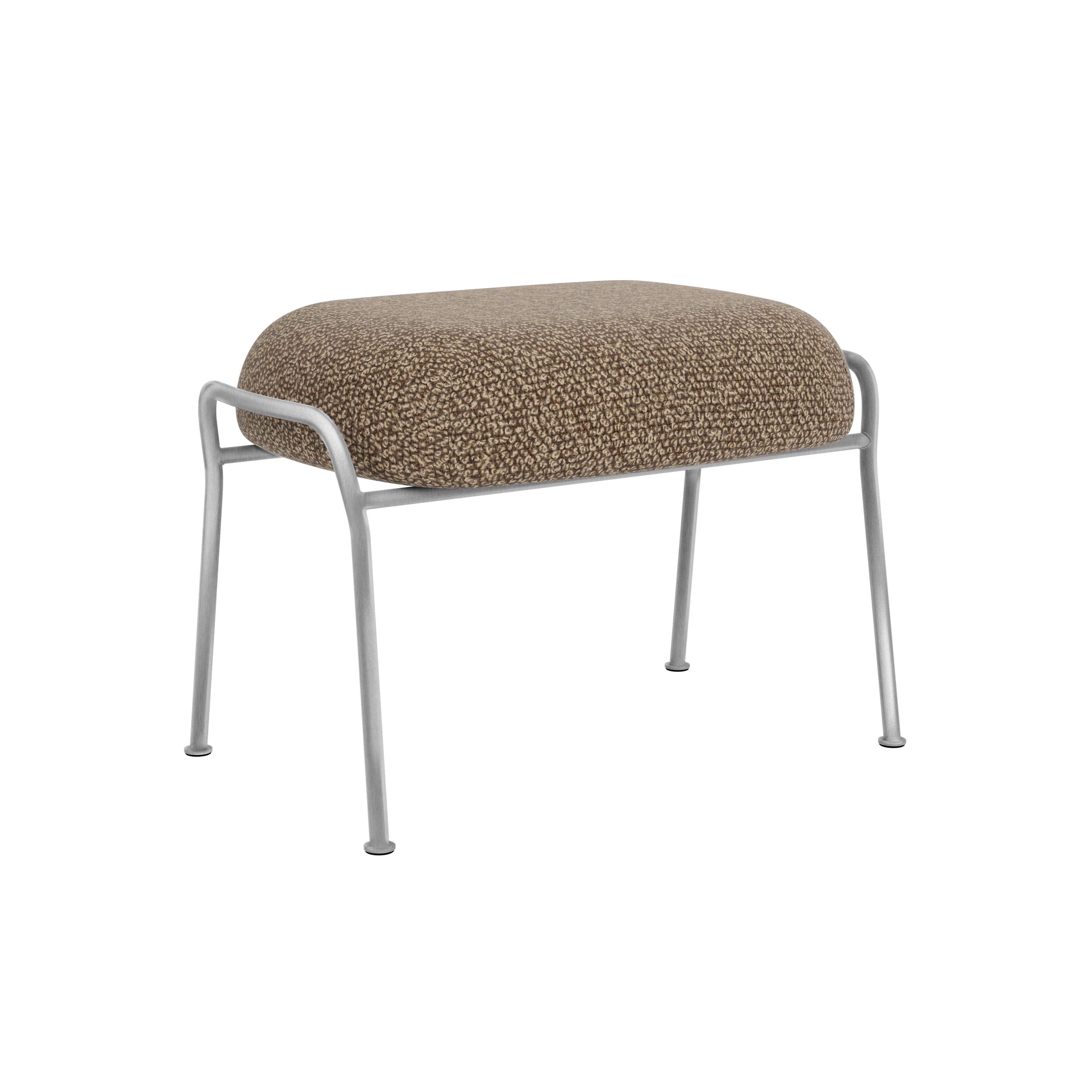Hai Ottoman, Storr 3405/Brushed Stainless, Art. no. 31758 (image 1)