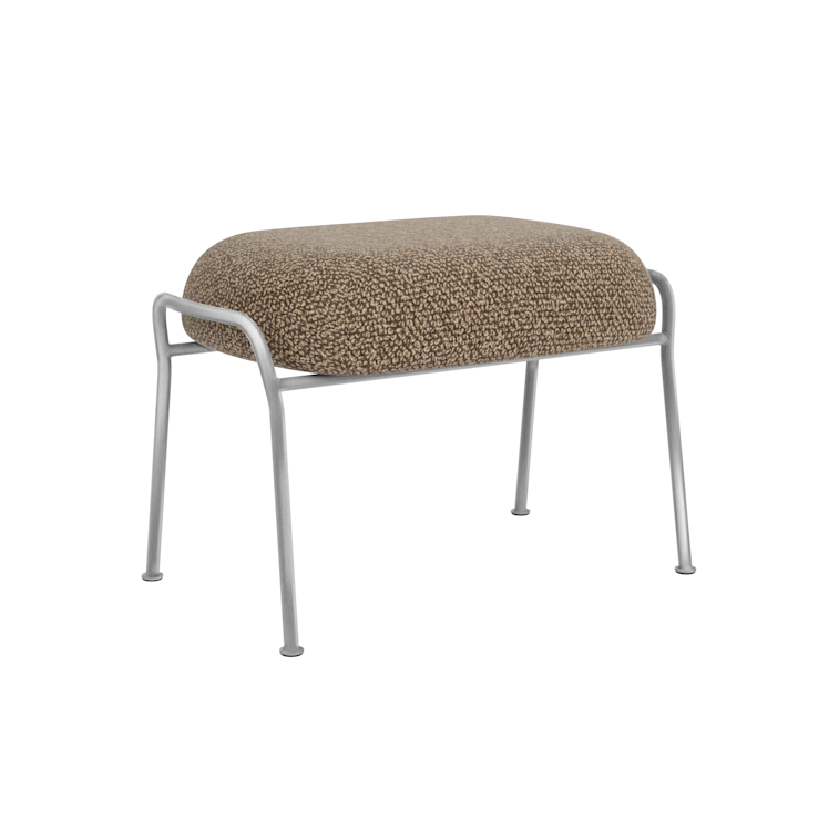 Hai Ottoman, Storr 3405/Brushed Stainless, Art. no. 31758 (image 1)