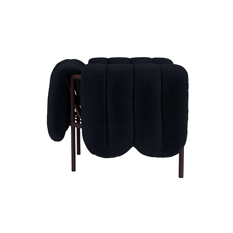 Puffy Lounge Chair, Velluto Coex VL30 / Chocolate (UK), Art. no. 31849 (image 3)