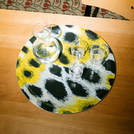 Monster Tray Medium, White / Yellow / Black