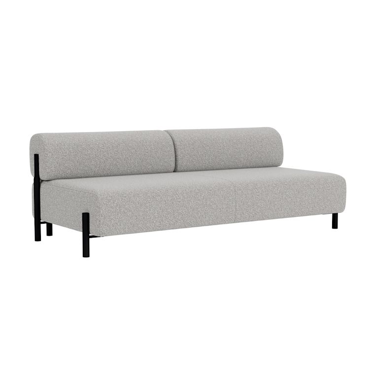 Palo 2-seater Sofa, Storr 612/Black, Art. no. 90723 (image 1)