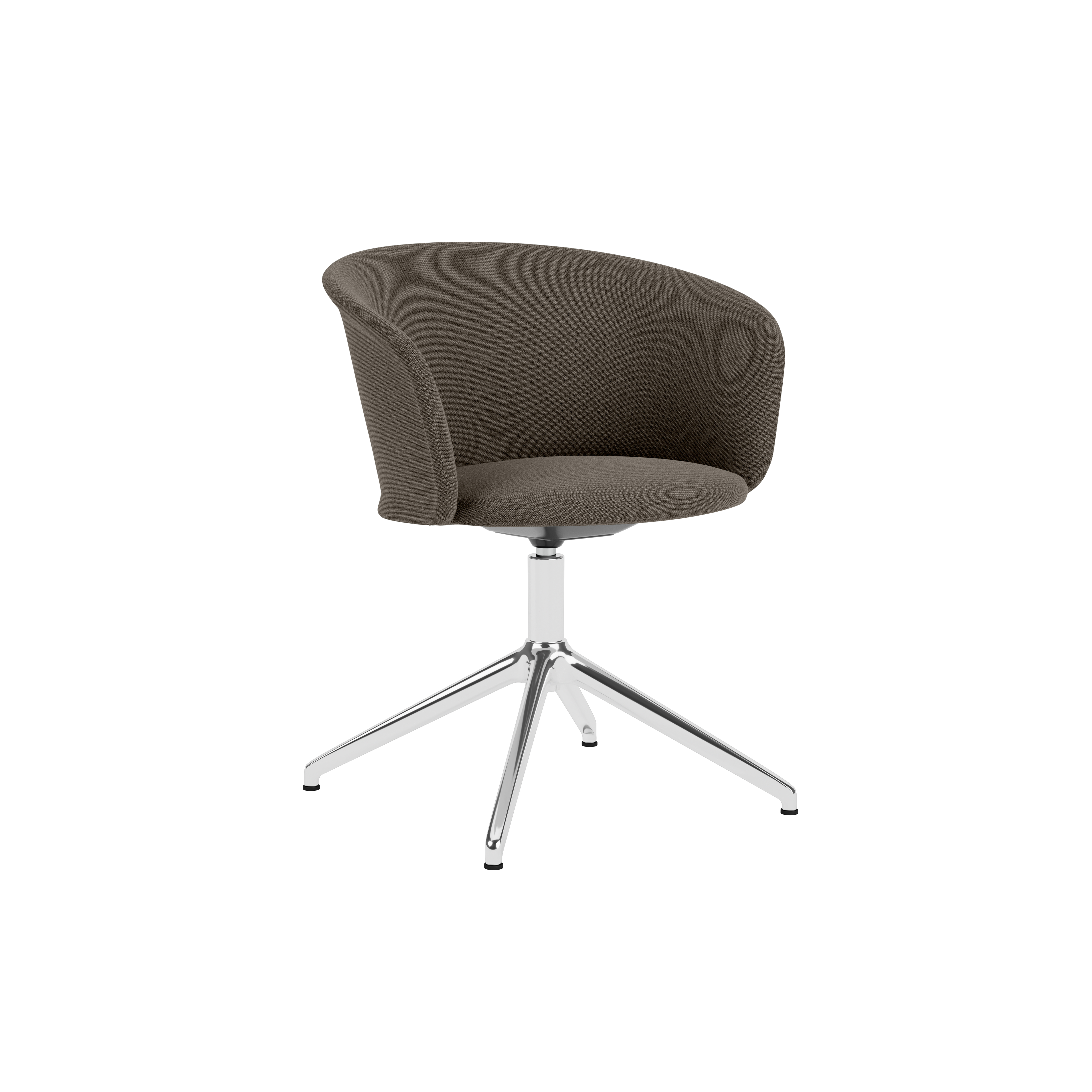 Kendo Swivel Chair 4-star Return, Cura 61169/Polished, Art. no. 32017 (image 1)