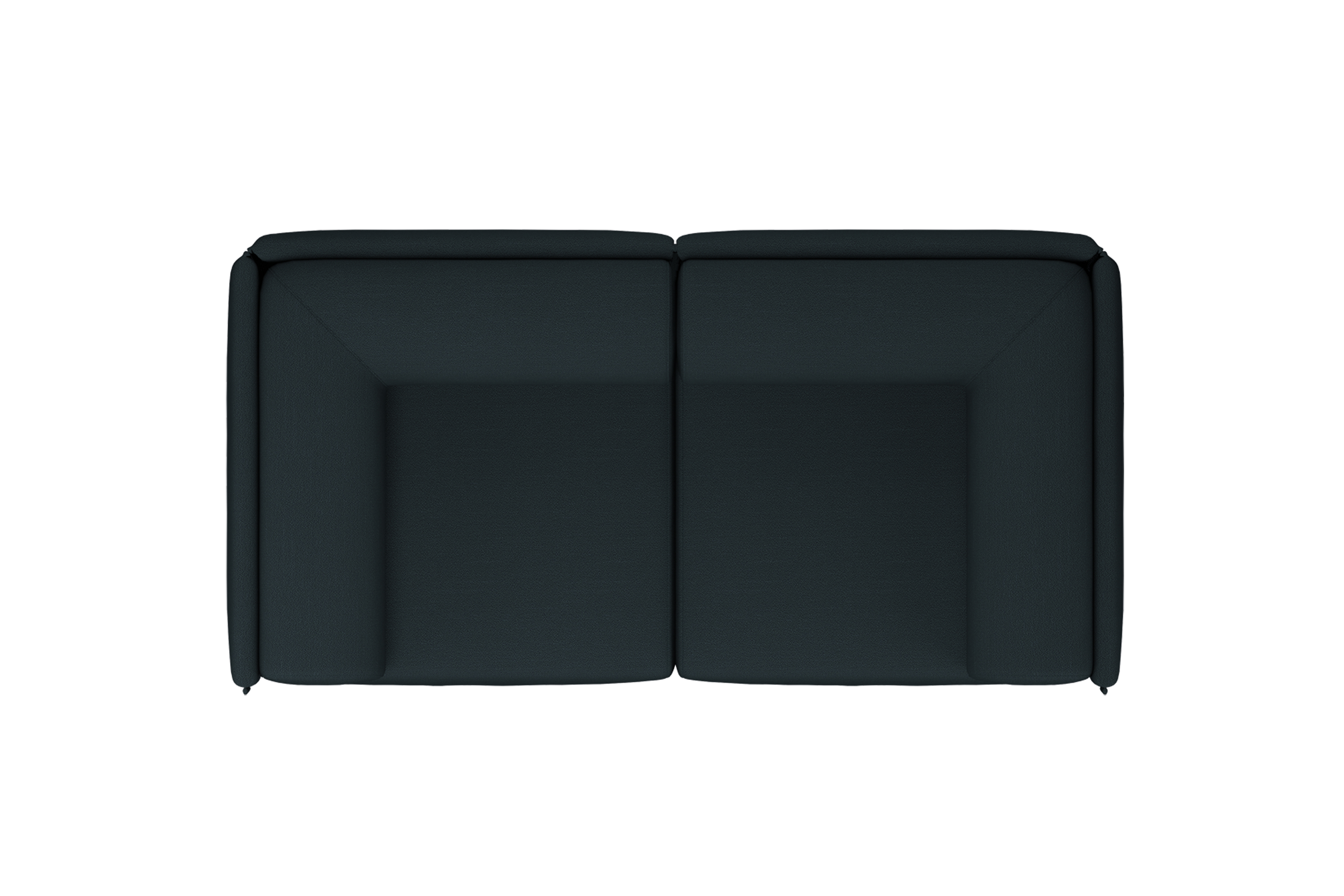 Palo Block 2-seater Sofa Low Back with Armrests, Pine (UK), Art. no. 20744 (image 4)