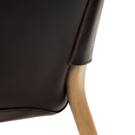 Pocket Armchair, Black / Natural