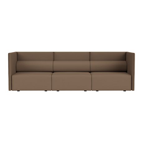 Palo Block 3-seater Sofa Medium Back, Autumn 361