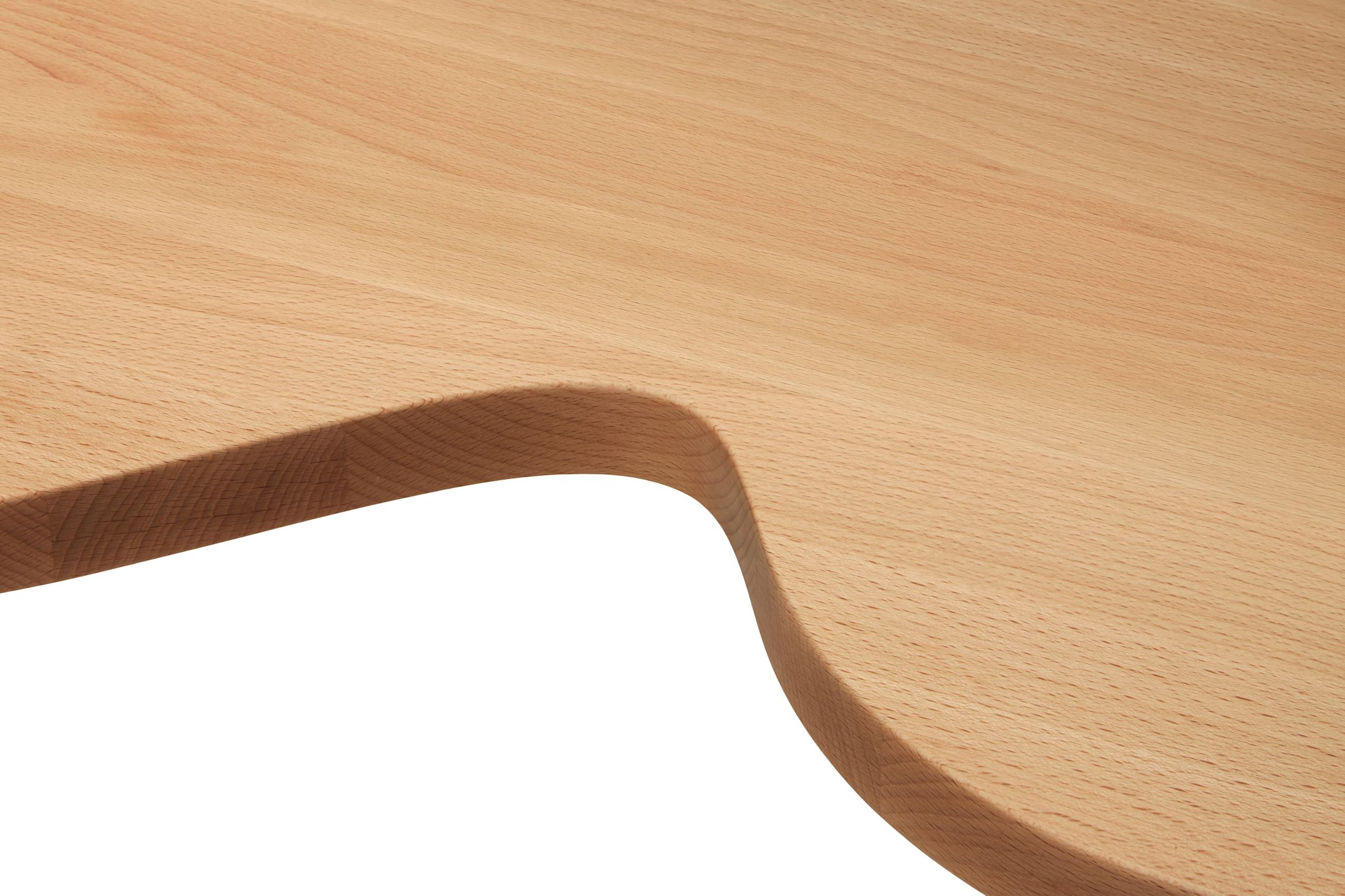 Table Worm Worm Coffee Table Small, Beech/Steel — Hem