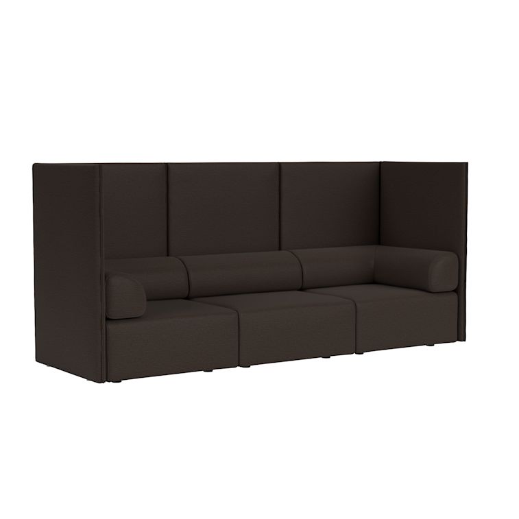 Palo Block 3-seater Sofa High Back with Armrests, Amdal 280, Art. no. 94977 (image 1)