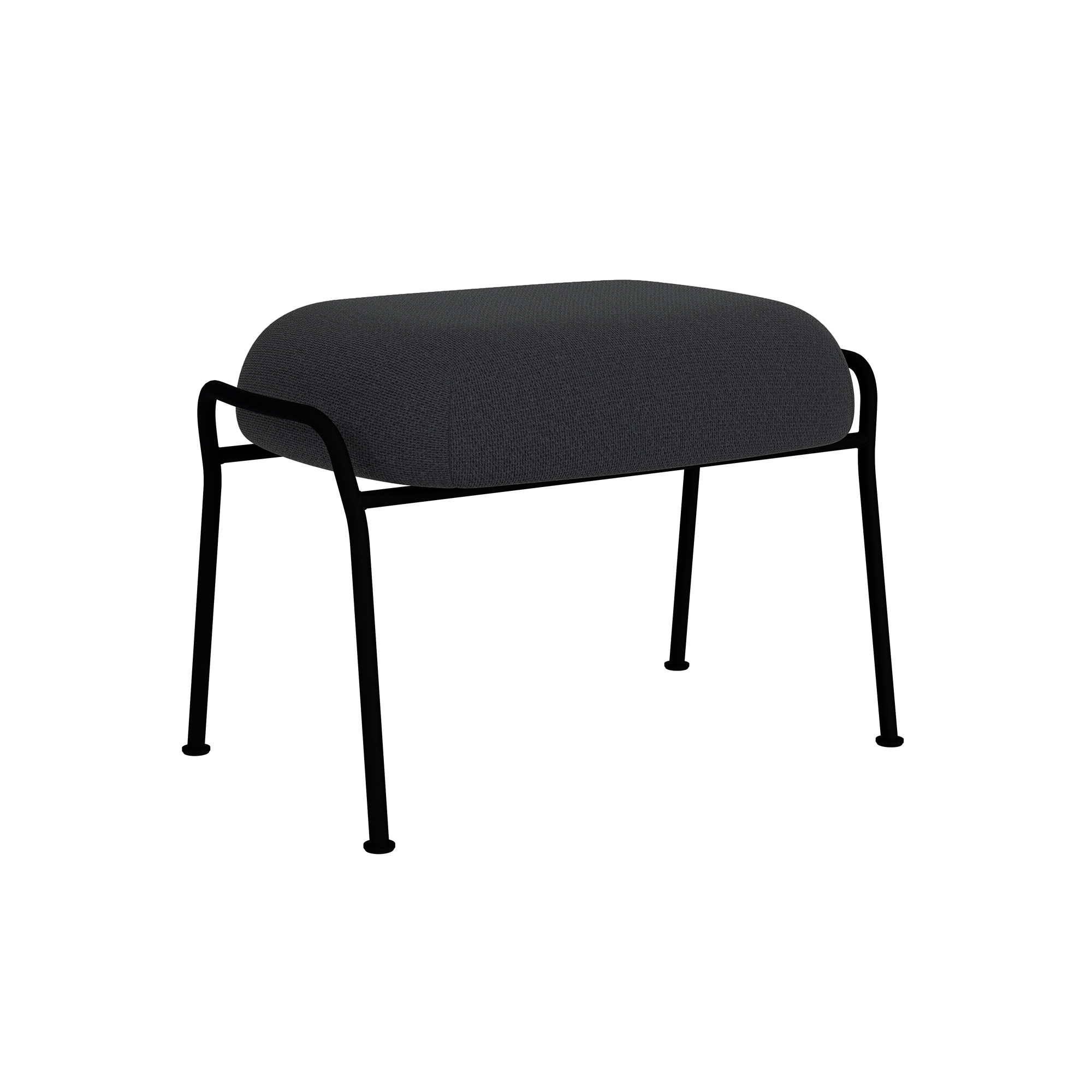 Hai Ottoman, Cura 60019/Black, Art. no. 31958 (image 1)