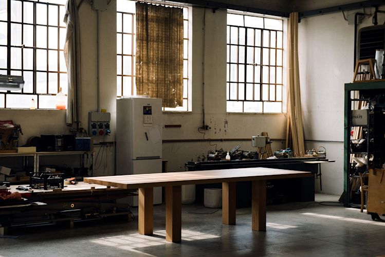 An editorial image from behind the scenes of making Max Table.