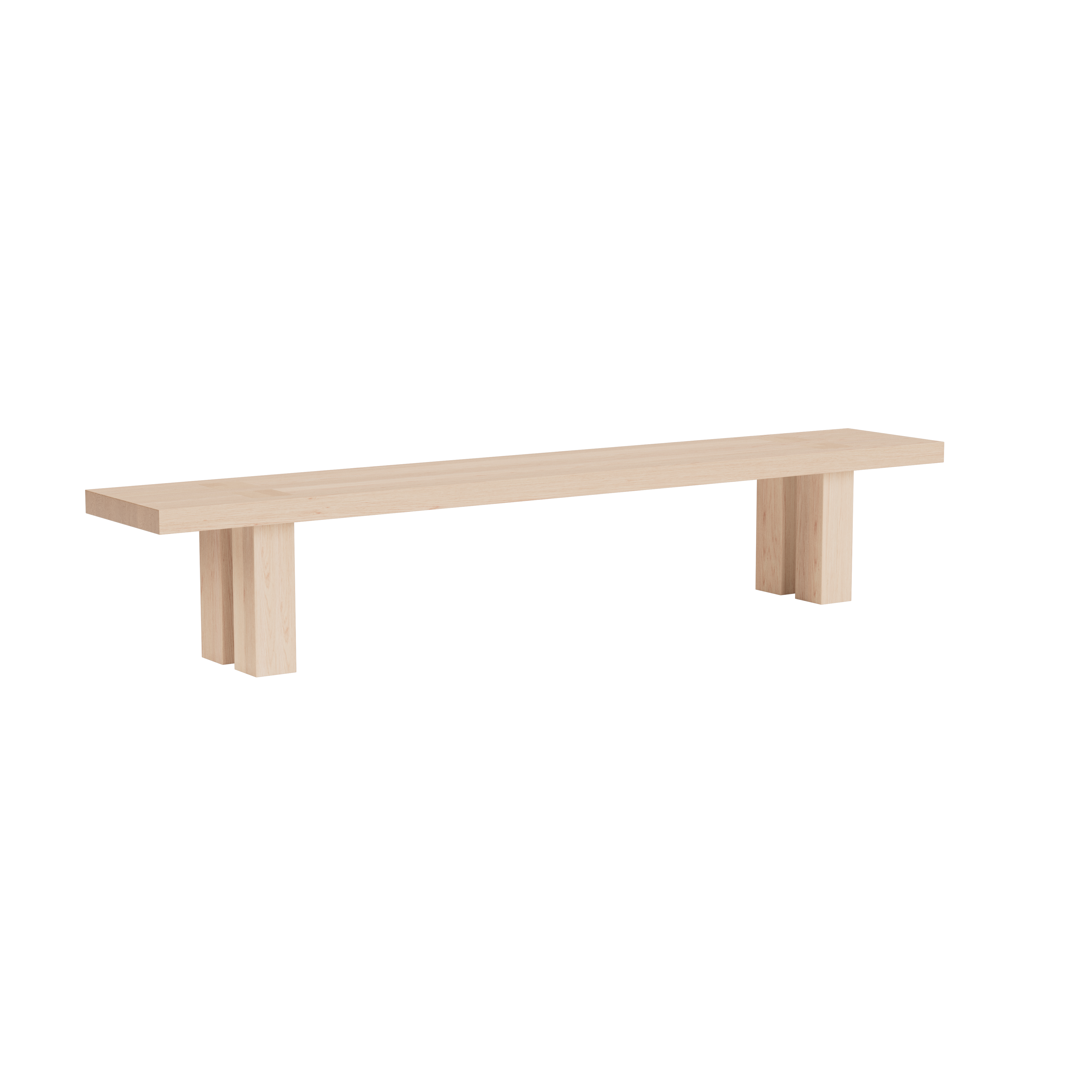 Max Bench 250 cm / 98.4 in, Ash