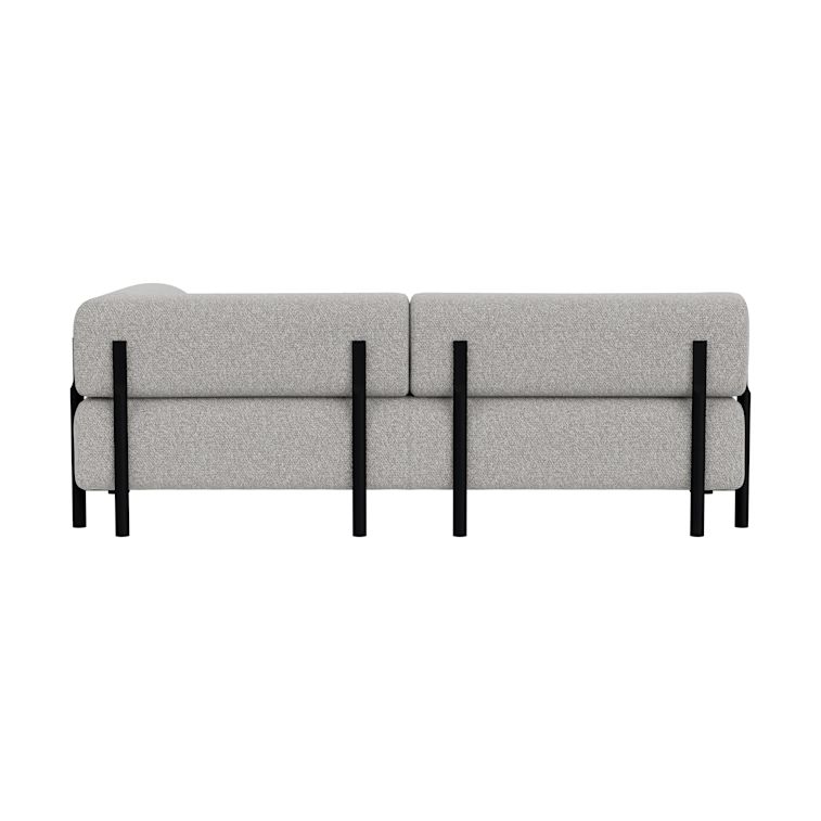 Palo 2-seater Sofa Chaise Right, Storr 612/Black, Art. no. 90807 (image 5)