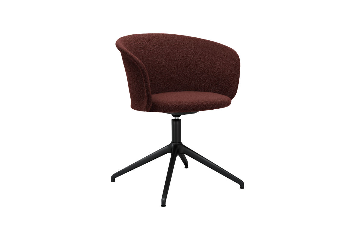 Kendo Swivel Chair 4-star Return, Conker / Black (UK), Art. no. 20562 (image 1)