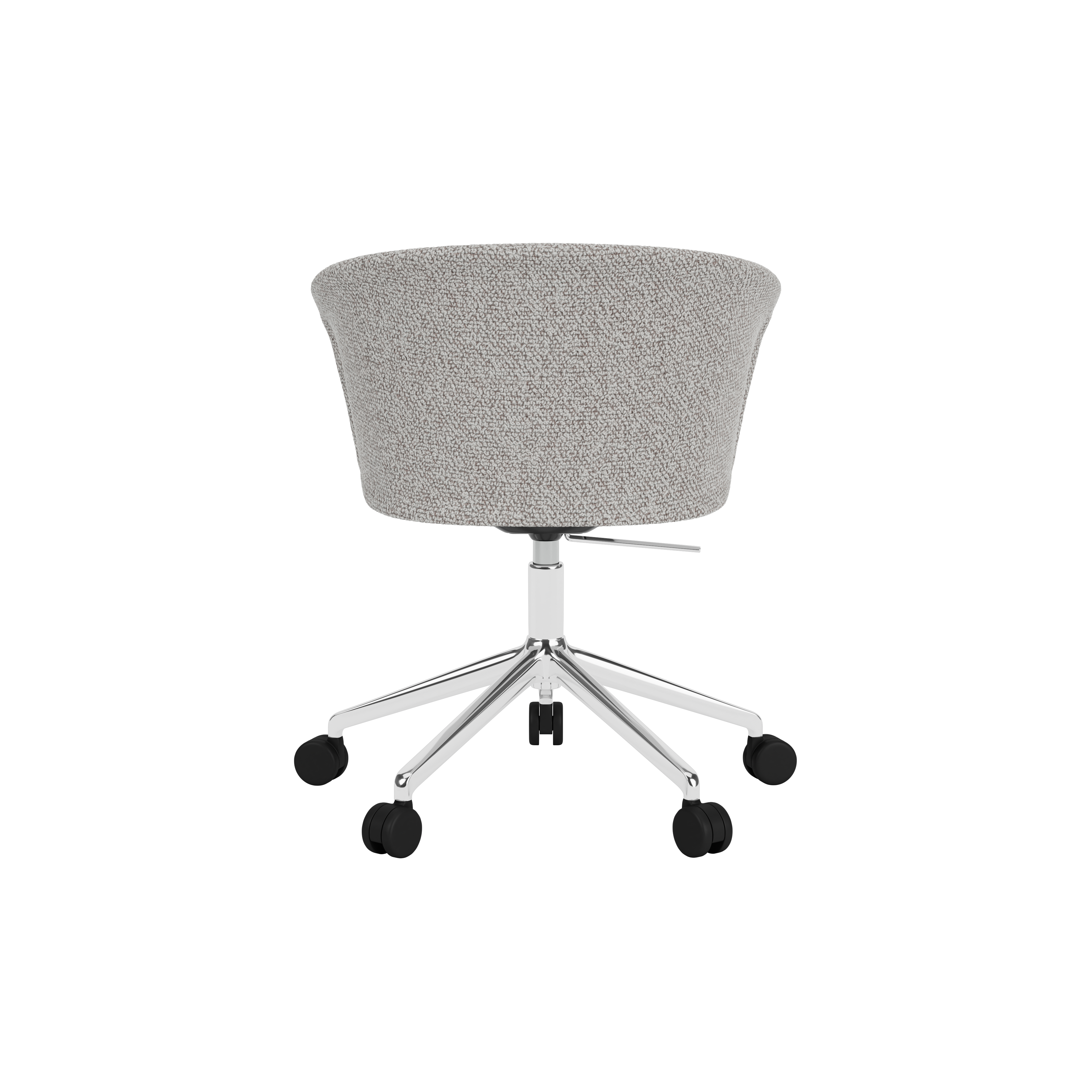 Kendo Swivel Chair 5-star Castors, Storr 612/Polished, Art. no. 31776 (image 5)