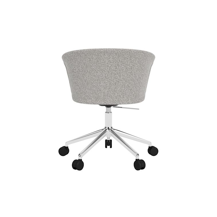 Kendo Swivel Chair 5-star Castors, Storr 612/Polished, Art. no. 31776 (image 5)