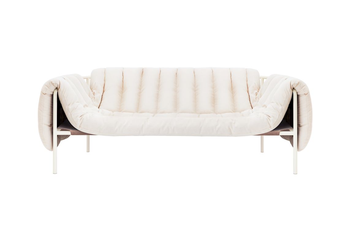 Puffy 2.5-seater Sofa, Natural / Cream (UK), Art. no. 20731 (image 2)