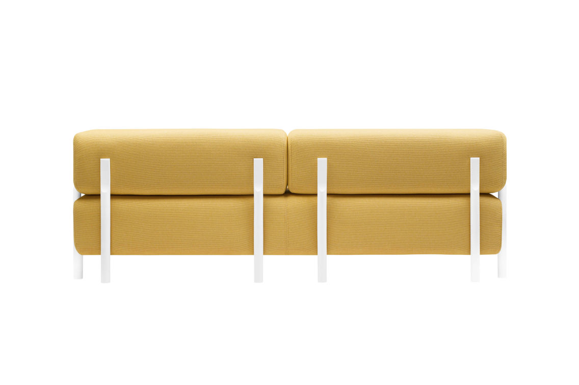 Palo 2-seater Sofa with Armrests, Yellow, Art. no. 20109 (image 2)