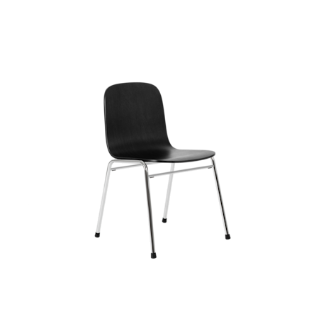 Touchwood Chair, Black / Chrome