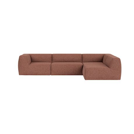 Great 3-seater Sofa Corner Right, Safire 0013