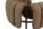 Puffy Lounge Chair, Sawdust / Black Grey, Art. no. 20299 (image 6)