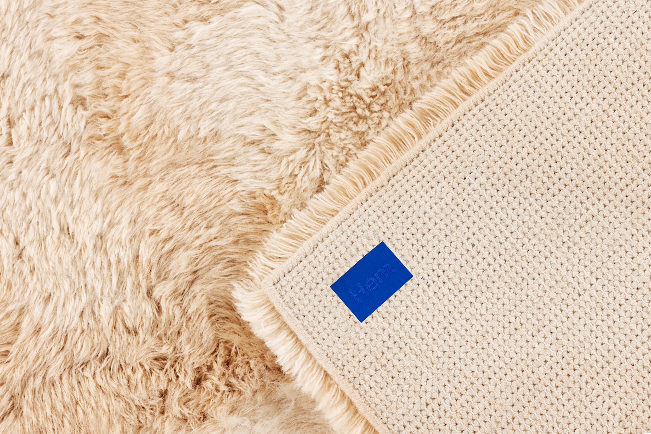 Monster Rug Extra Large, Beige / Off-white — Hem
