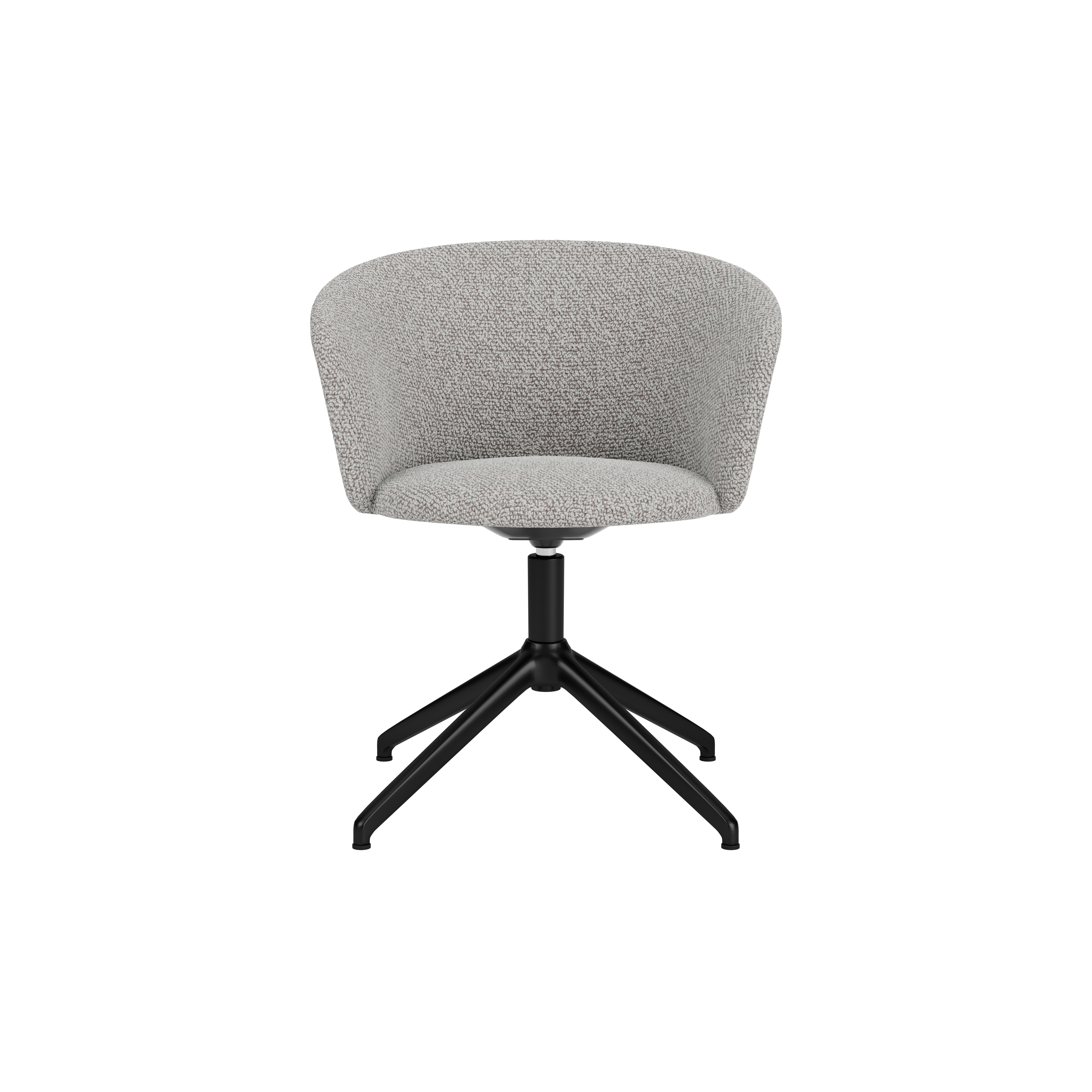 Kendo Swivel Chair 4-star Return, Storr 612/Black