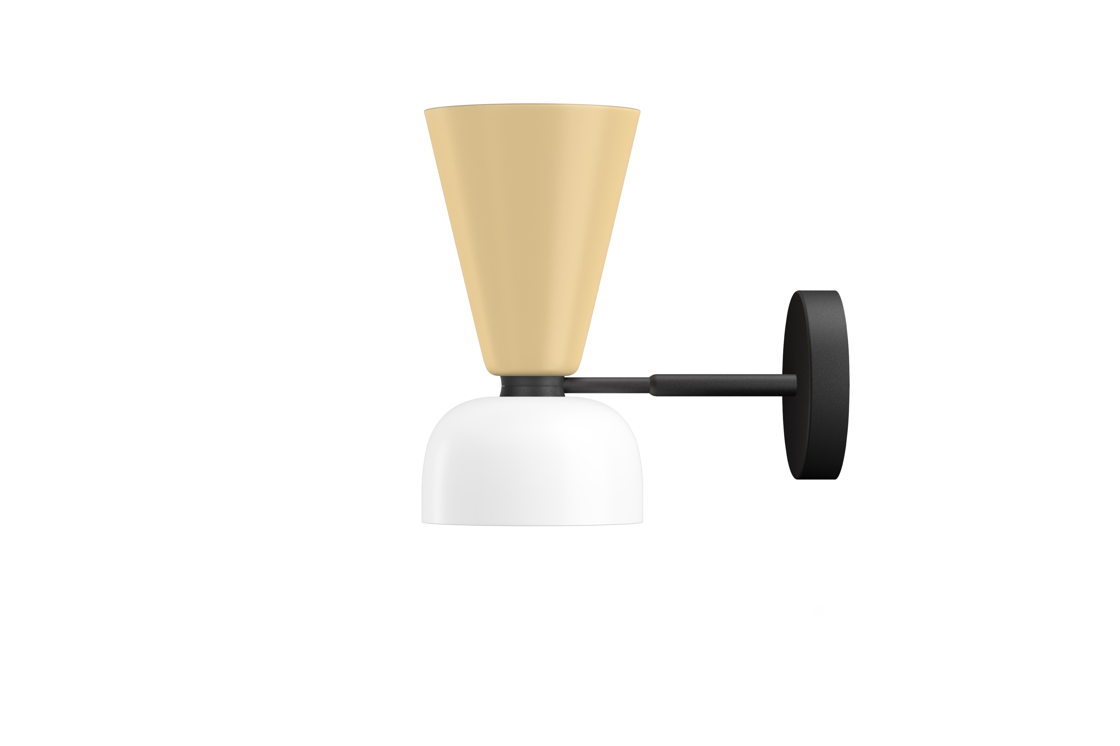 Alphabeta Wall Light, Beige / Signal White, Art. no. 20378 (image 1)