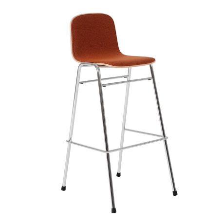 Touchwood Bar Chair, Canyon / Chrome