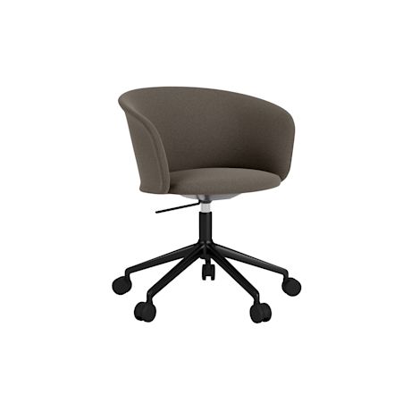 Kendo Swivel Chair 5-star Castors, Cura 61169/Black