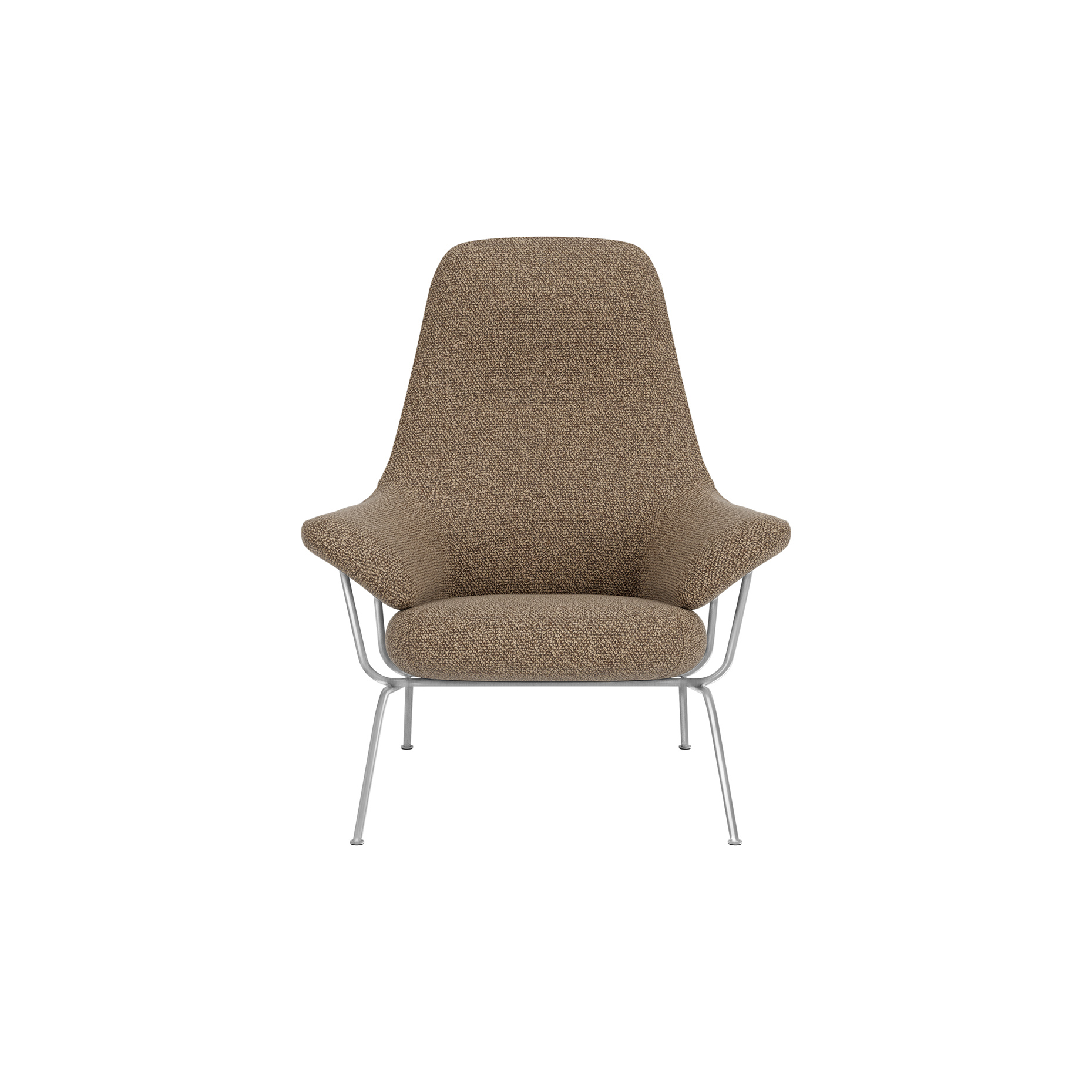 Hai Lounge Chair, Storr 3405/Brushed Stainless, Art. no. 31753 (image 2)