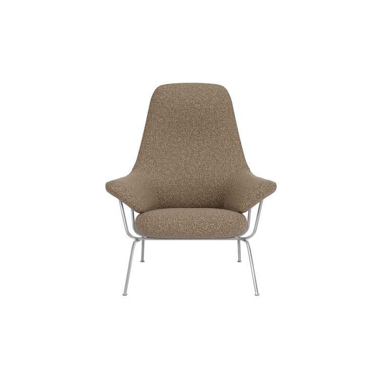 Hai Lounge Chair, Storr 3405/Brushed Stainless, Art. no. 31753 (image 2)