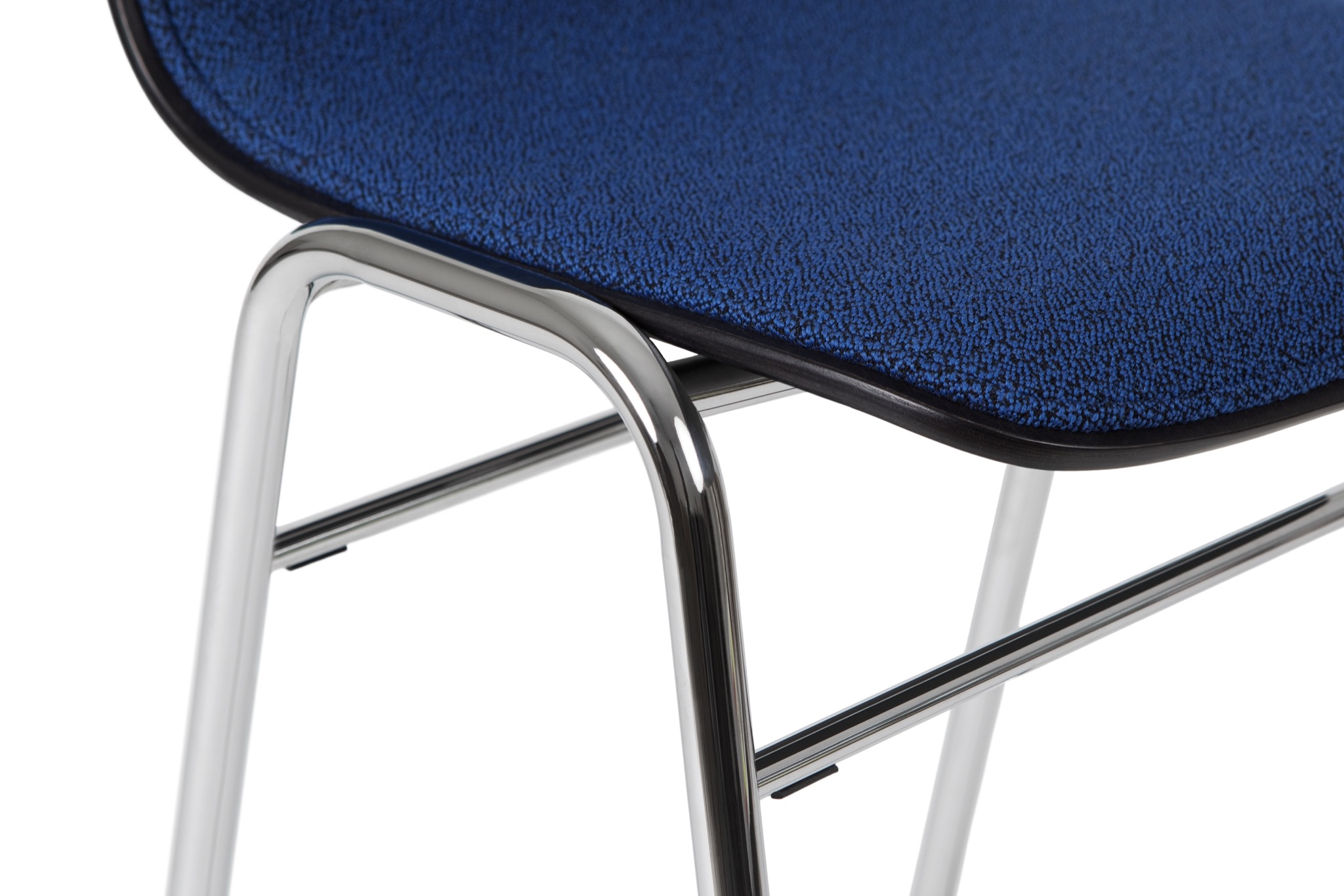 Touchwood Bar Chair, Cobalt / Chrome, Art. no. 20163 (image 5)