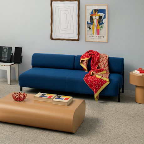 Palo 2-seater Sofa, Cobalt