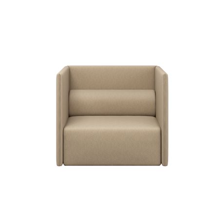 Palo Block Single-seater Medium Back, Beige