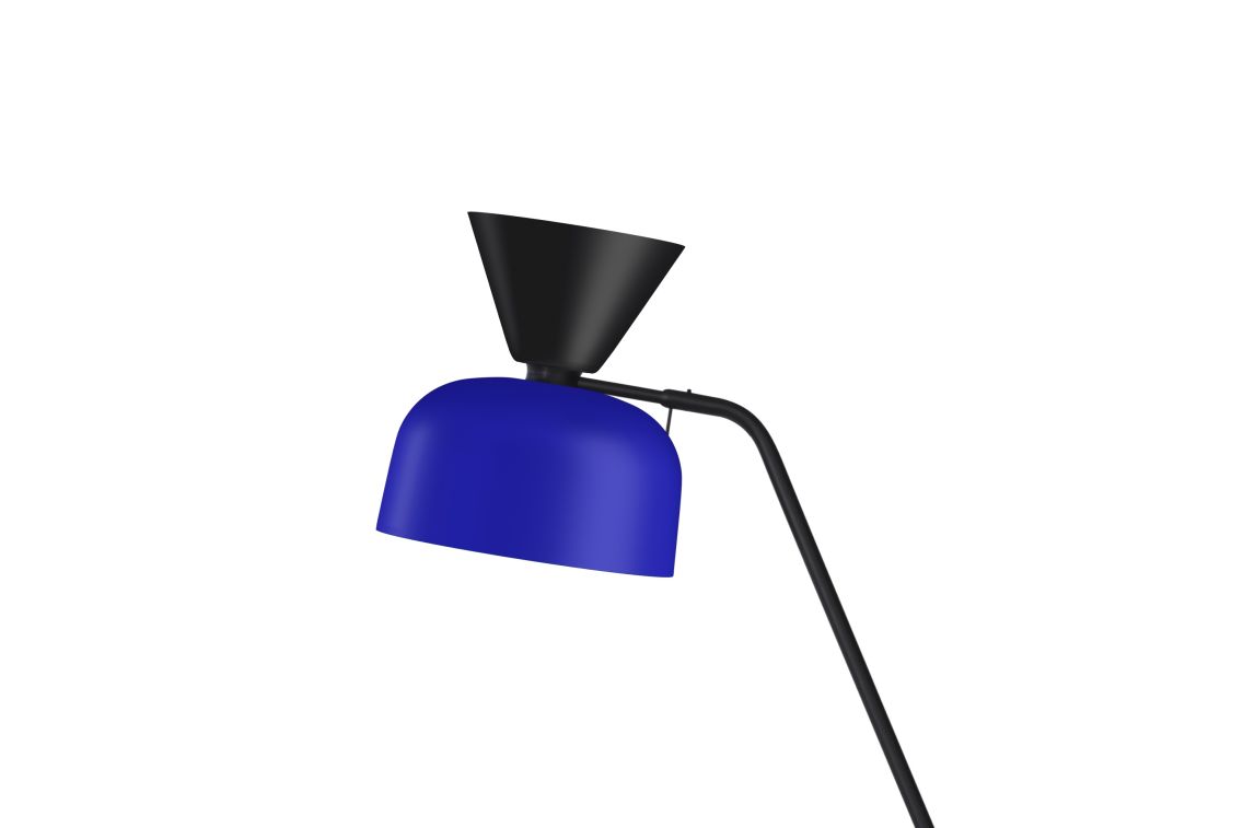 Alphabeta Floor Lamp, Black / Blue (UK), Art. no. 20343 (image 2)