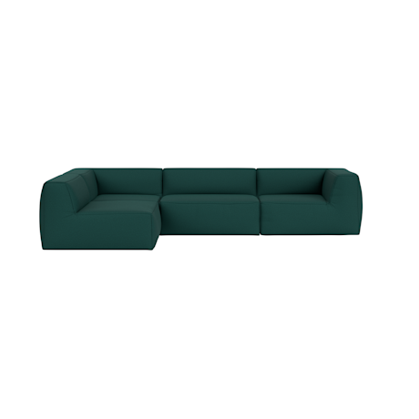 Great 3-seater Sofa Corner Left, Autumn 0971