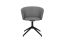 Kendo Swivel Chair 4-star Return, Grey / Black (UK), Art. no. 20554 (image 2)